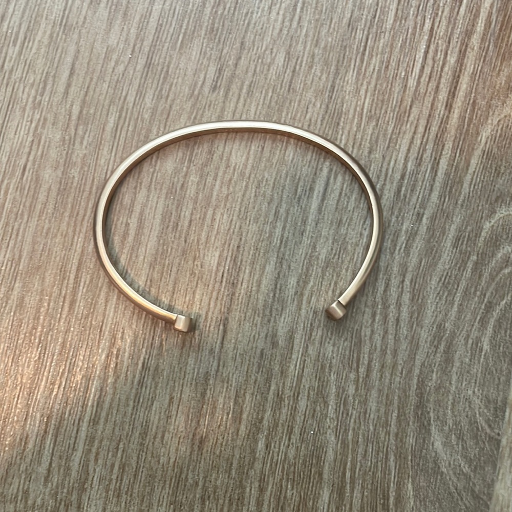 Kendra Scott gold adjustable cuff bracelet